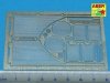 Aber 35G12 Grilles for german tank Sd.Kfz. 182 King Tiger (Porsche Turret) (1:35)